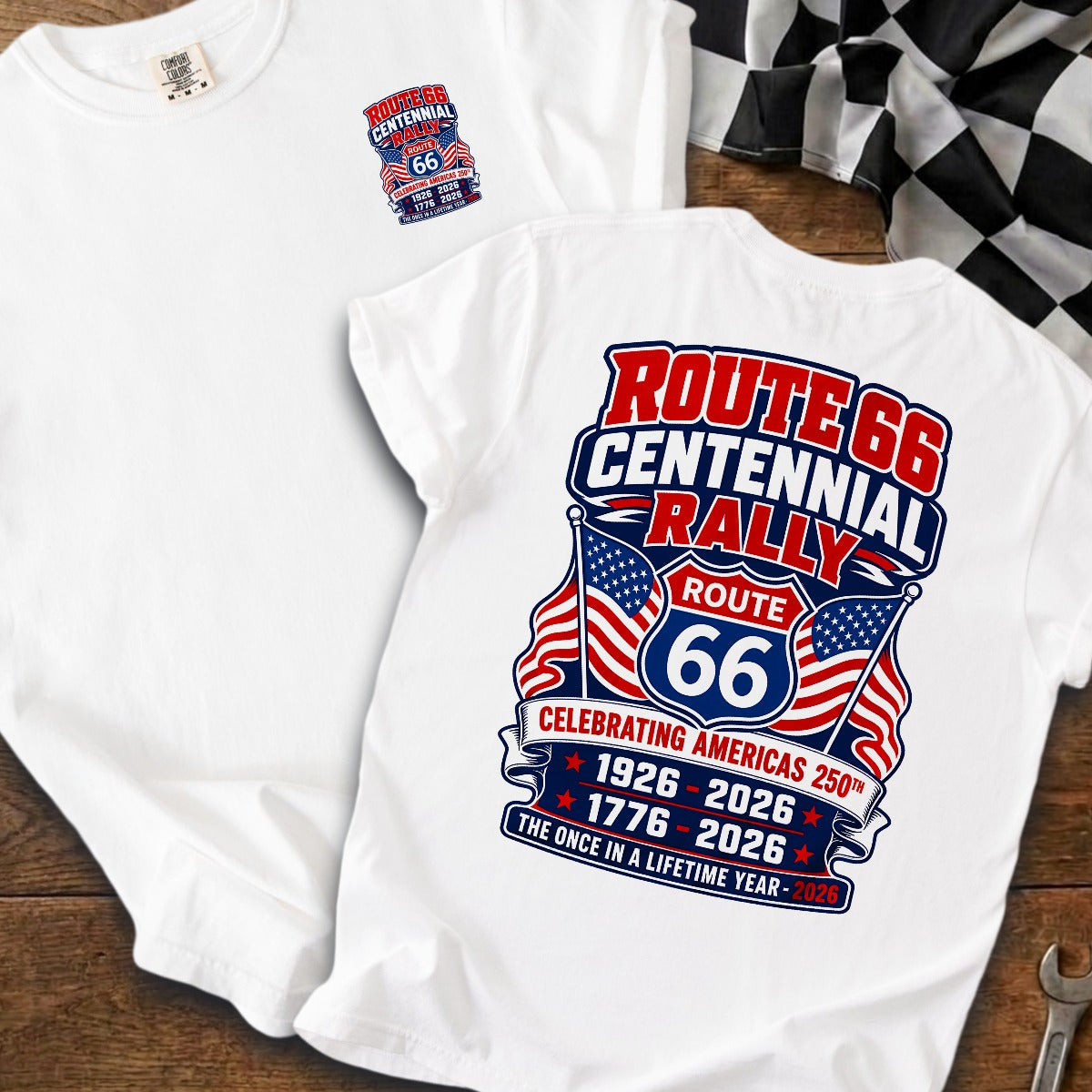White | Front & Back