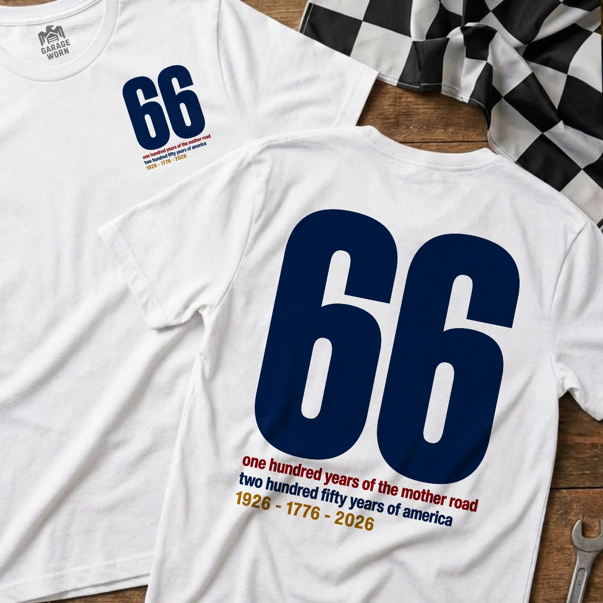 White | Front & Back
