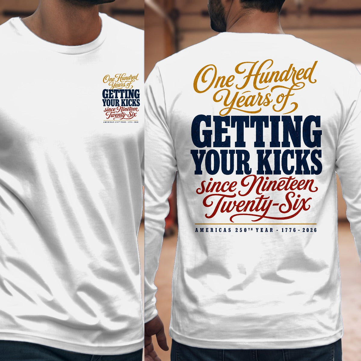 White | Front & Back