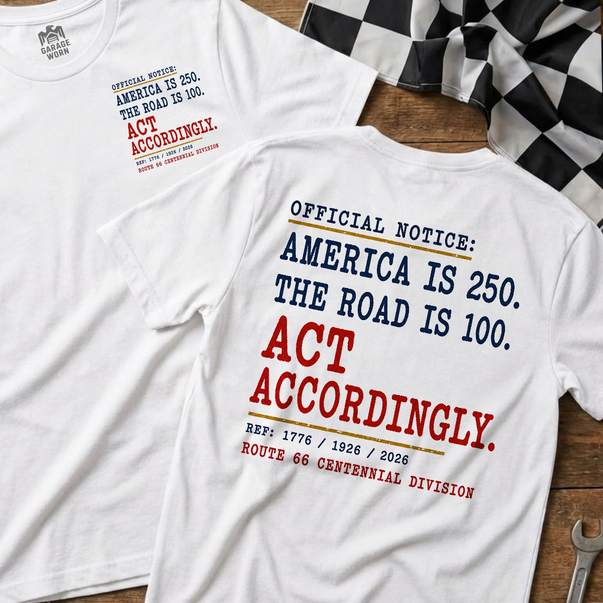 White | Front & Back