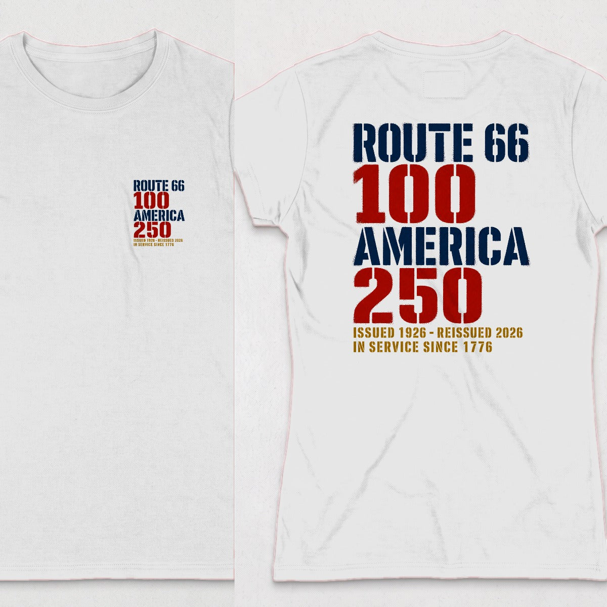 White | Front & Back