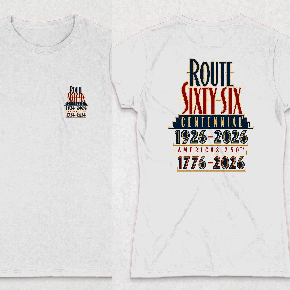 White | Front & Back