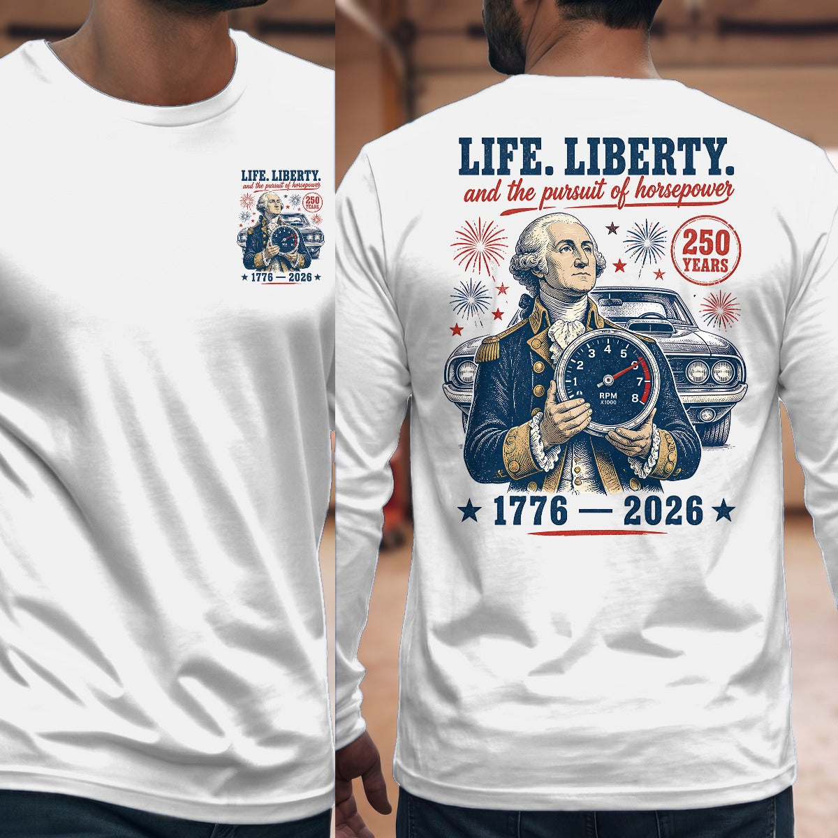 White | Front & Back