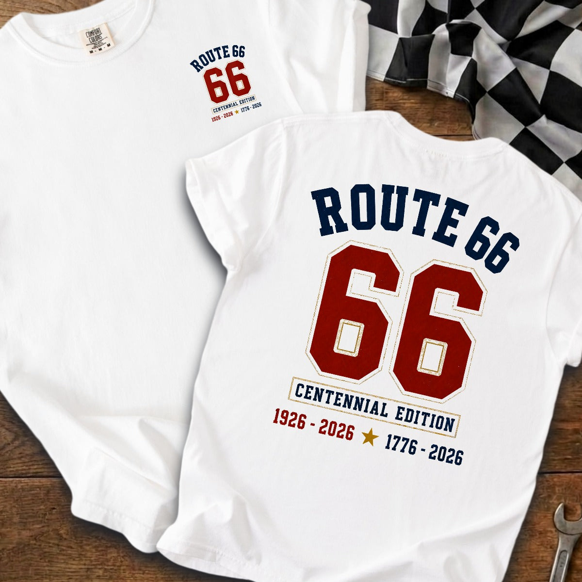 White | Front & Back
