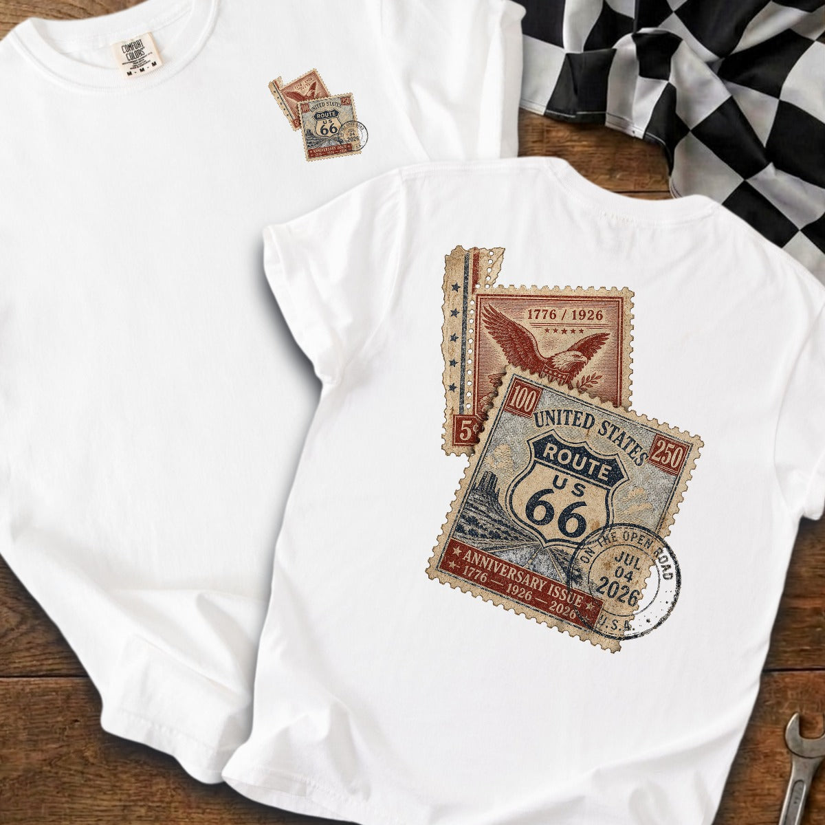 White | Front & Back