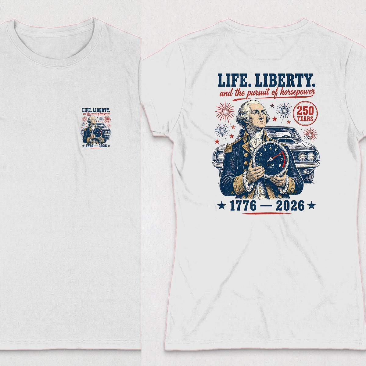 White | Front & Back