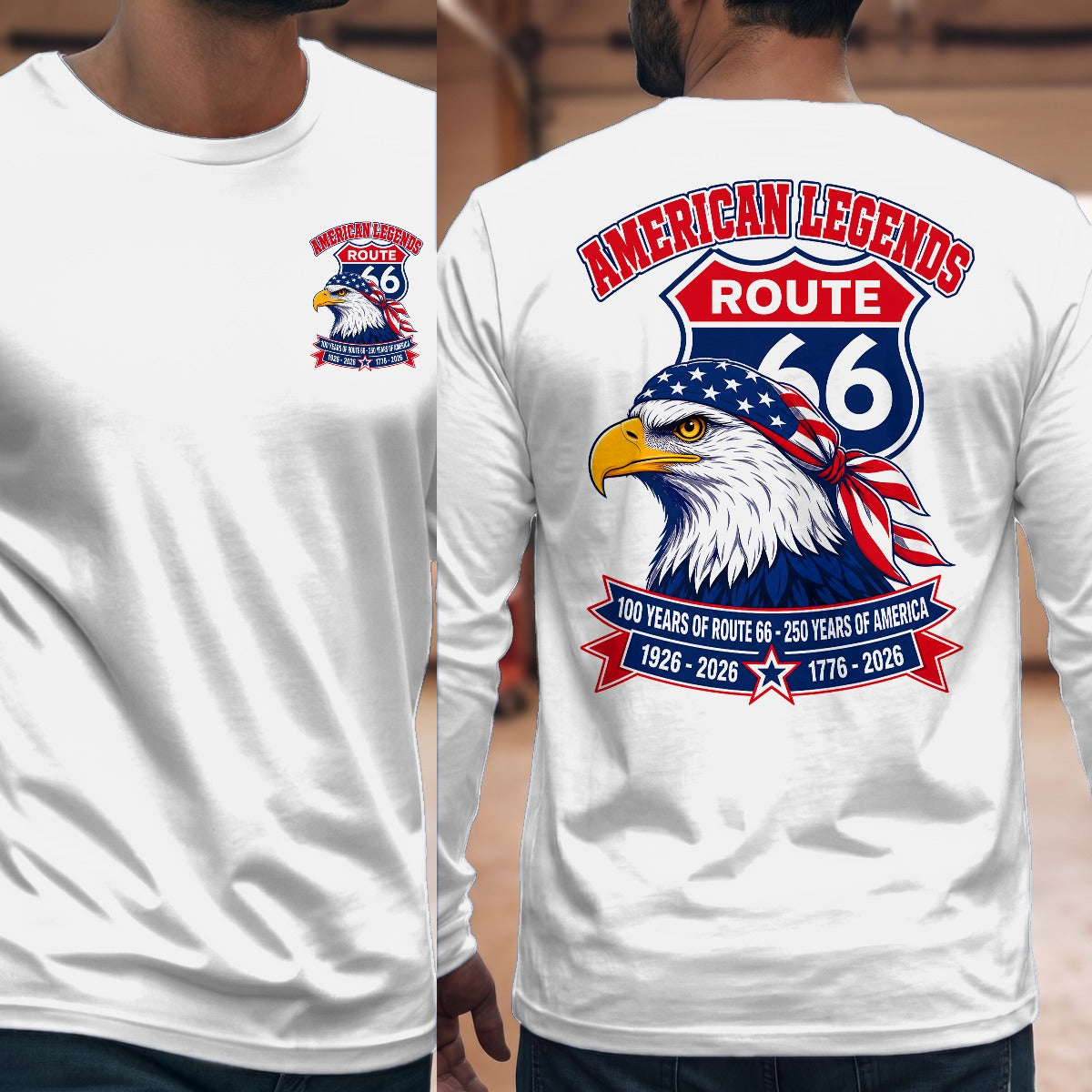 White | Front & Back