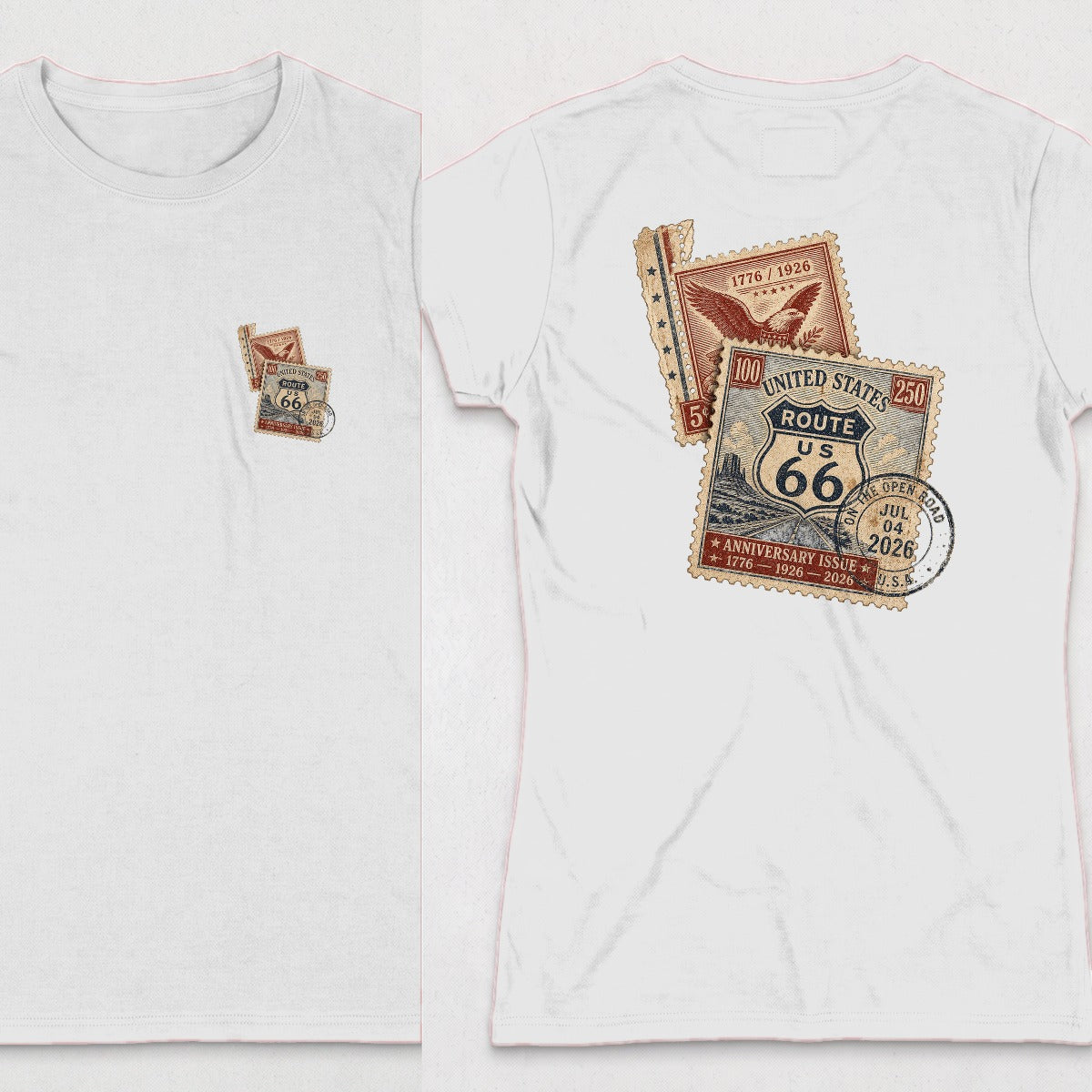 White | Front & Back