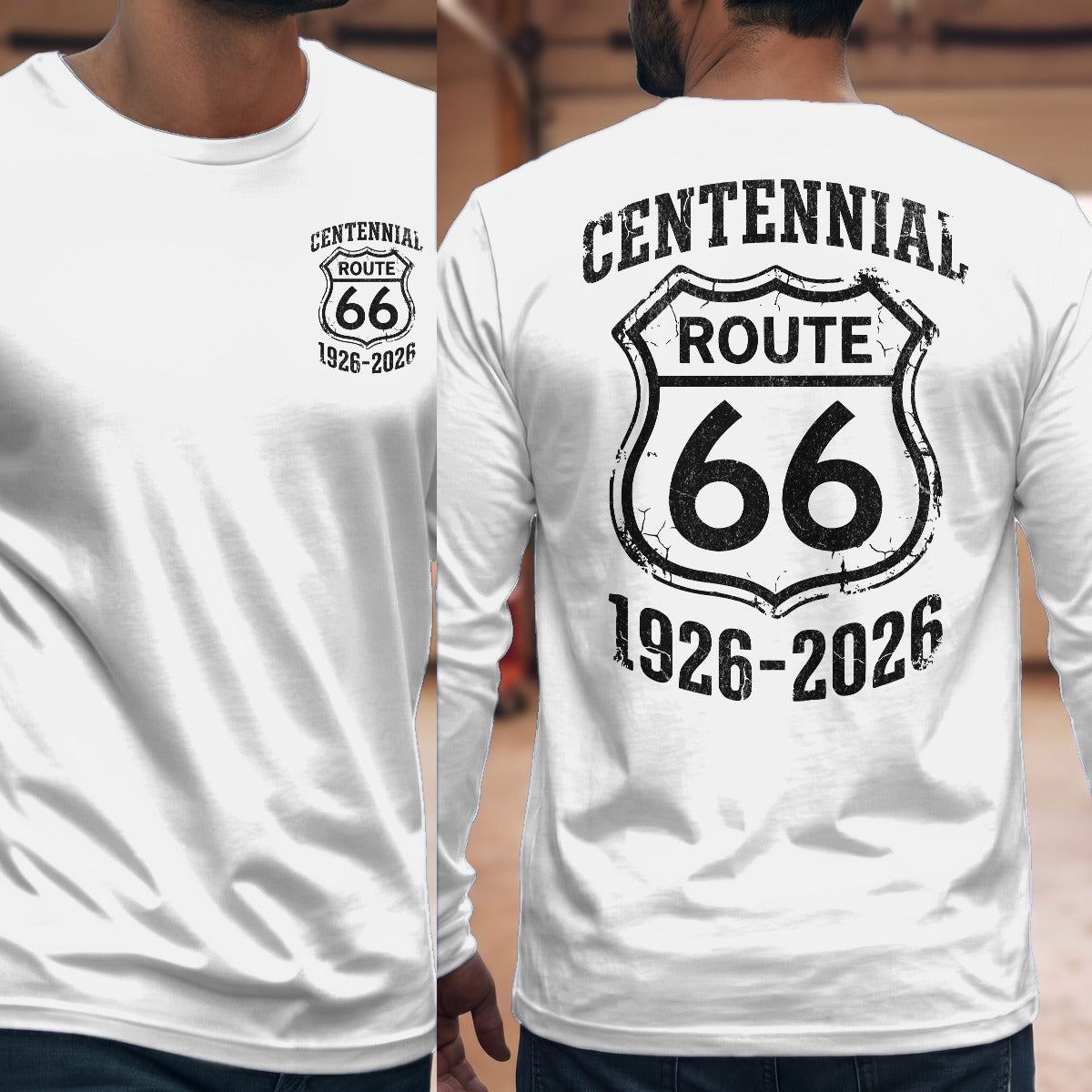 White | Front & Back
