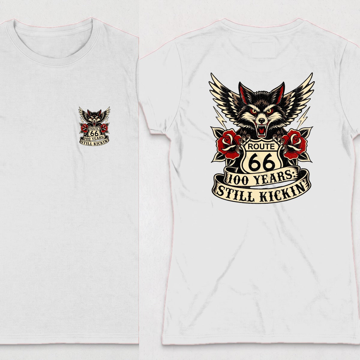 White | Front & Back