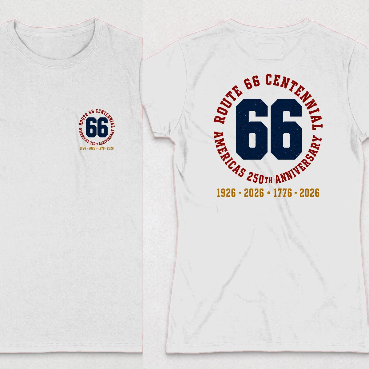 White | Front & Back