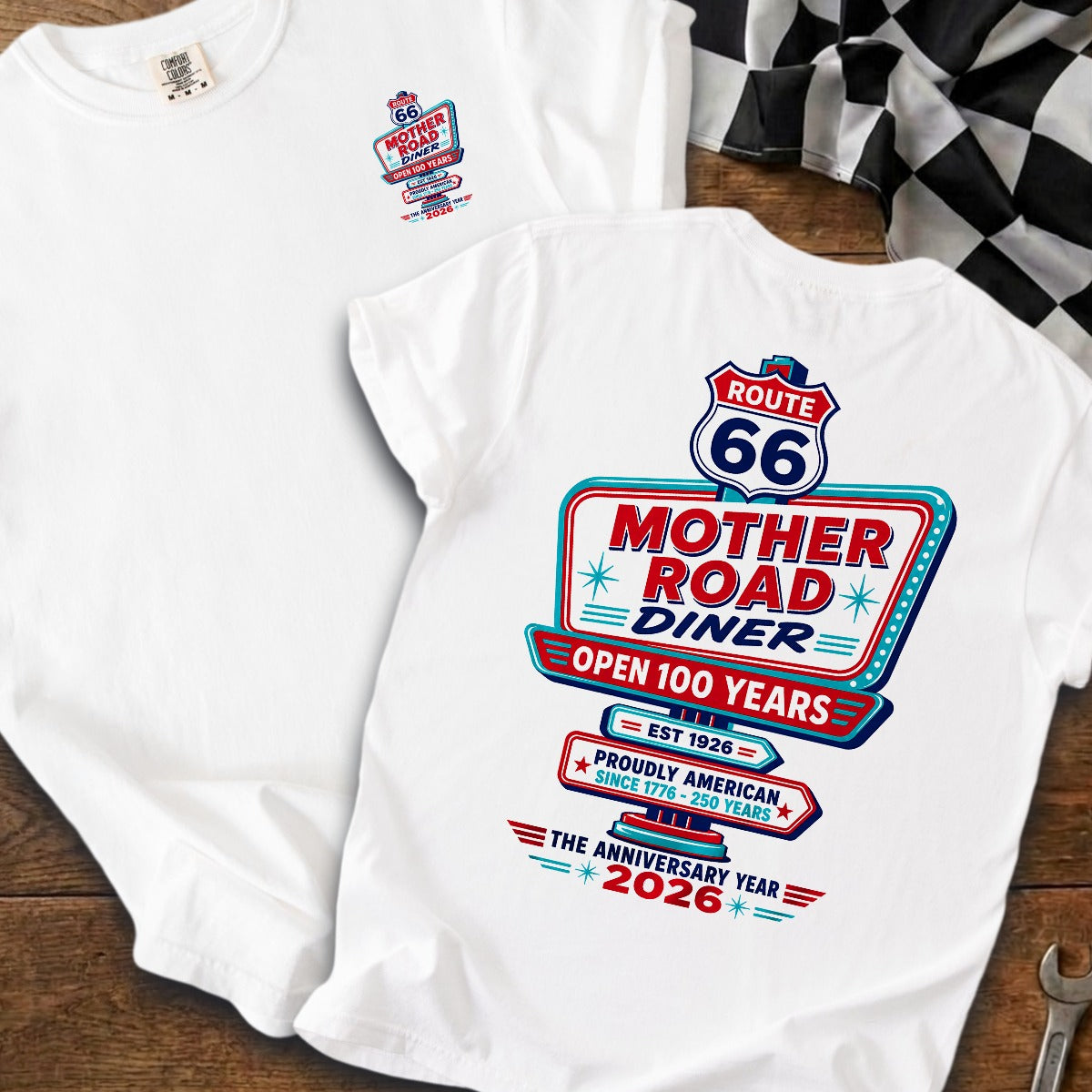 White | Front & Back