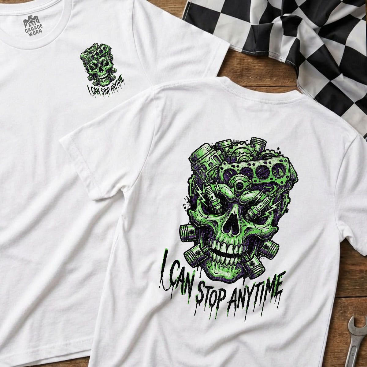 White | Front & Back