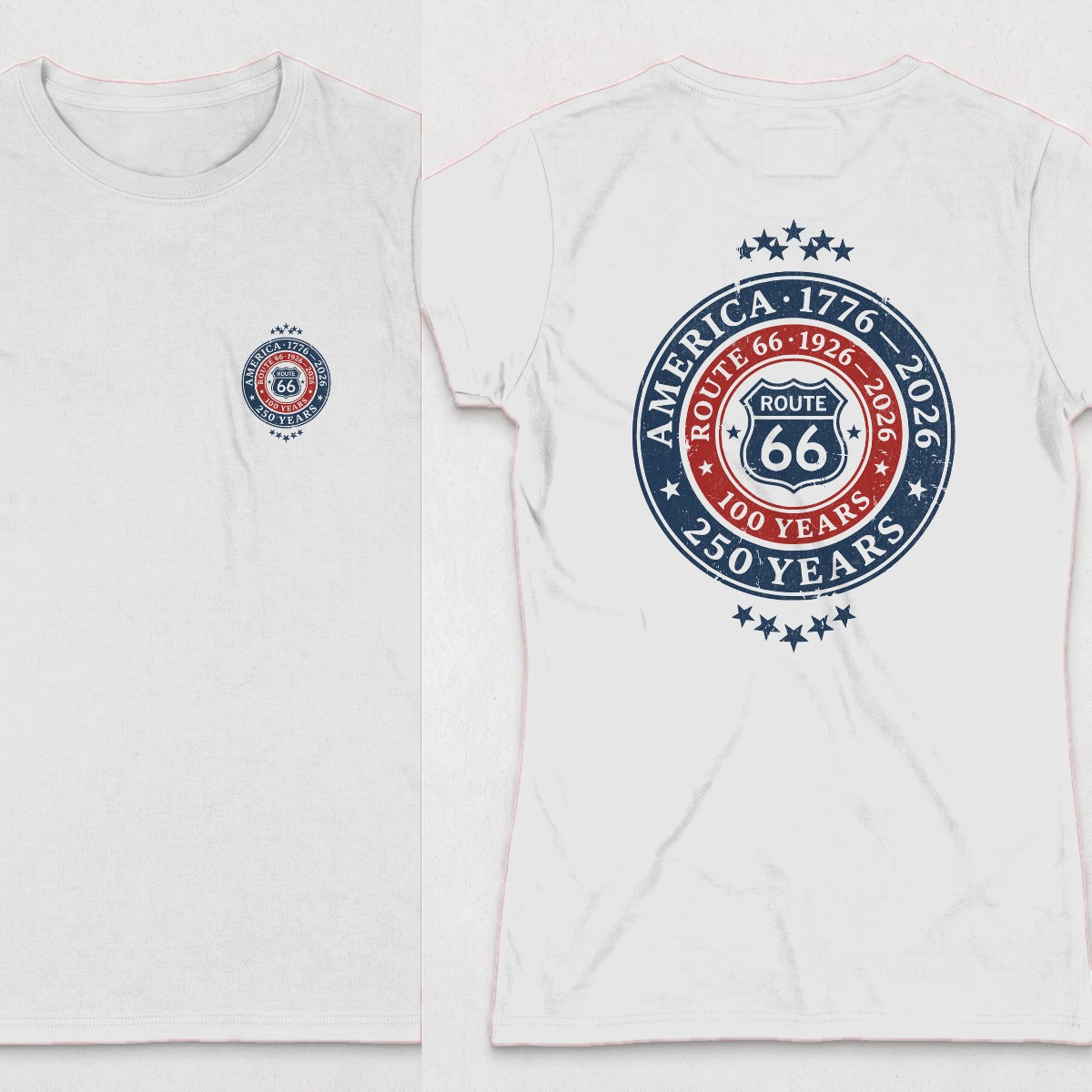 White | Front & Back