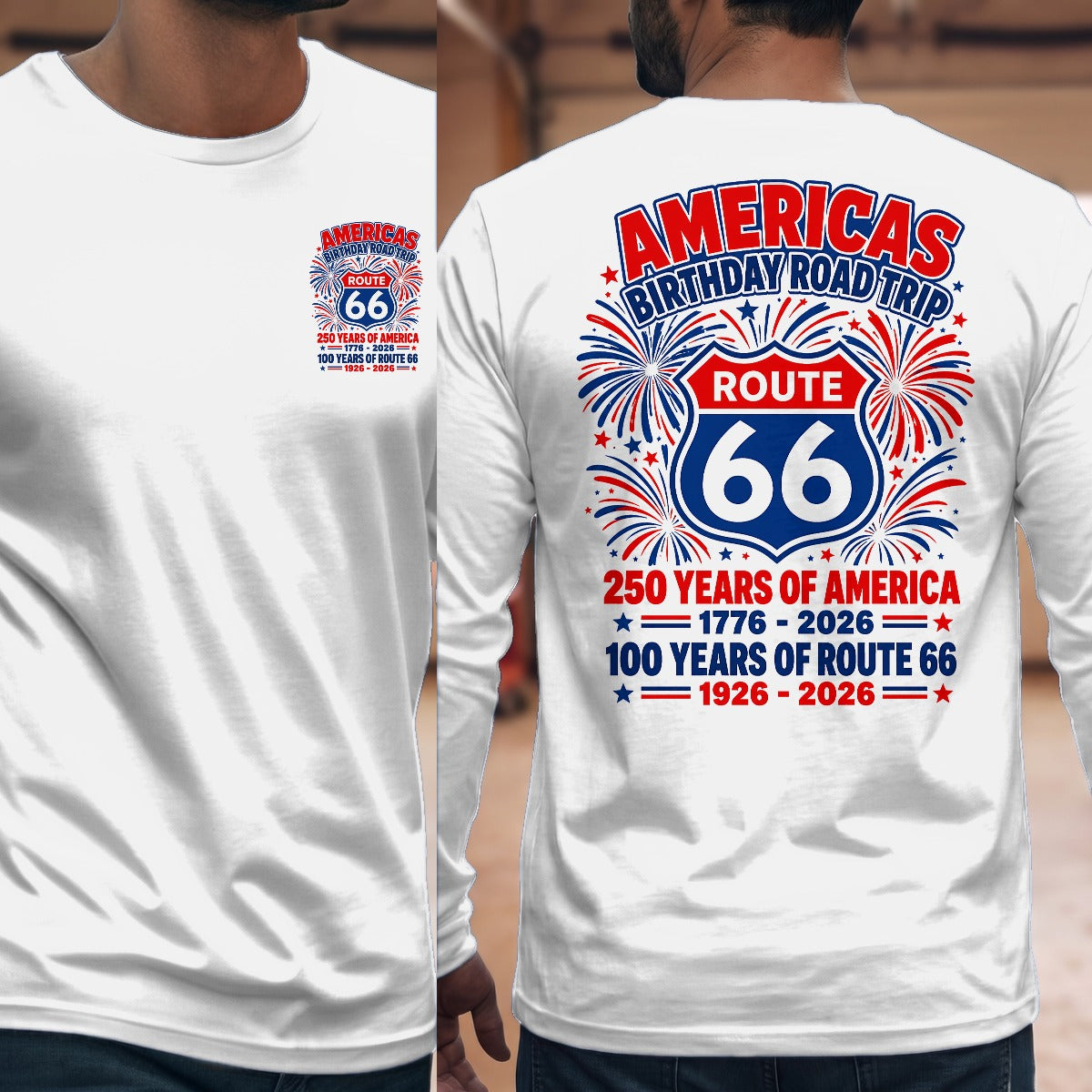 White | Front & Back