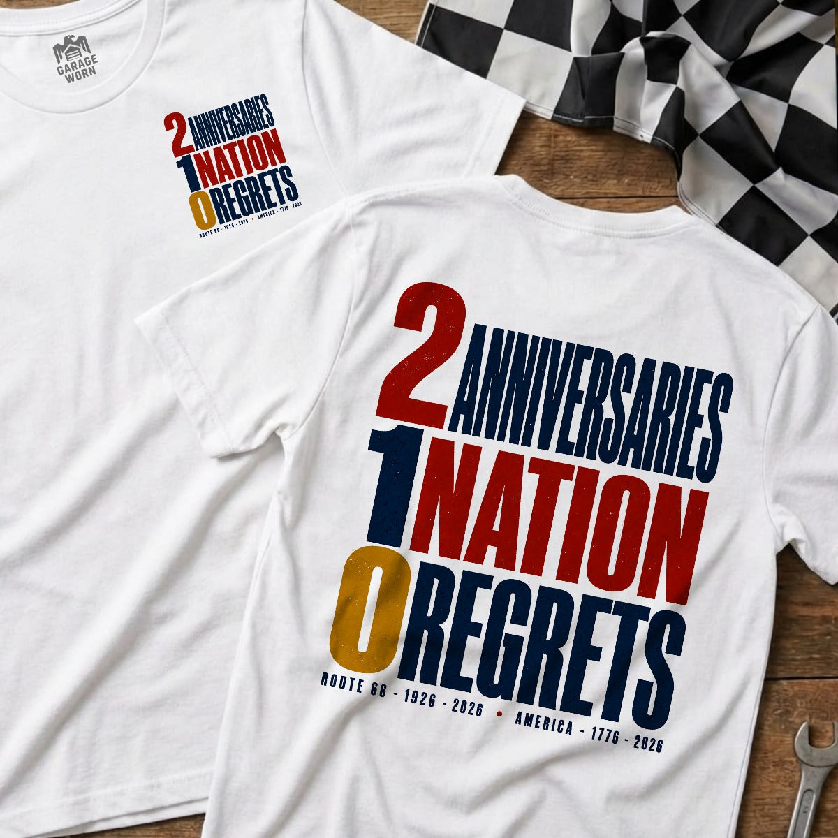 White | Front & Back