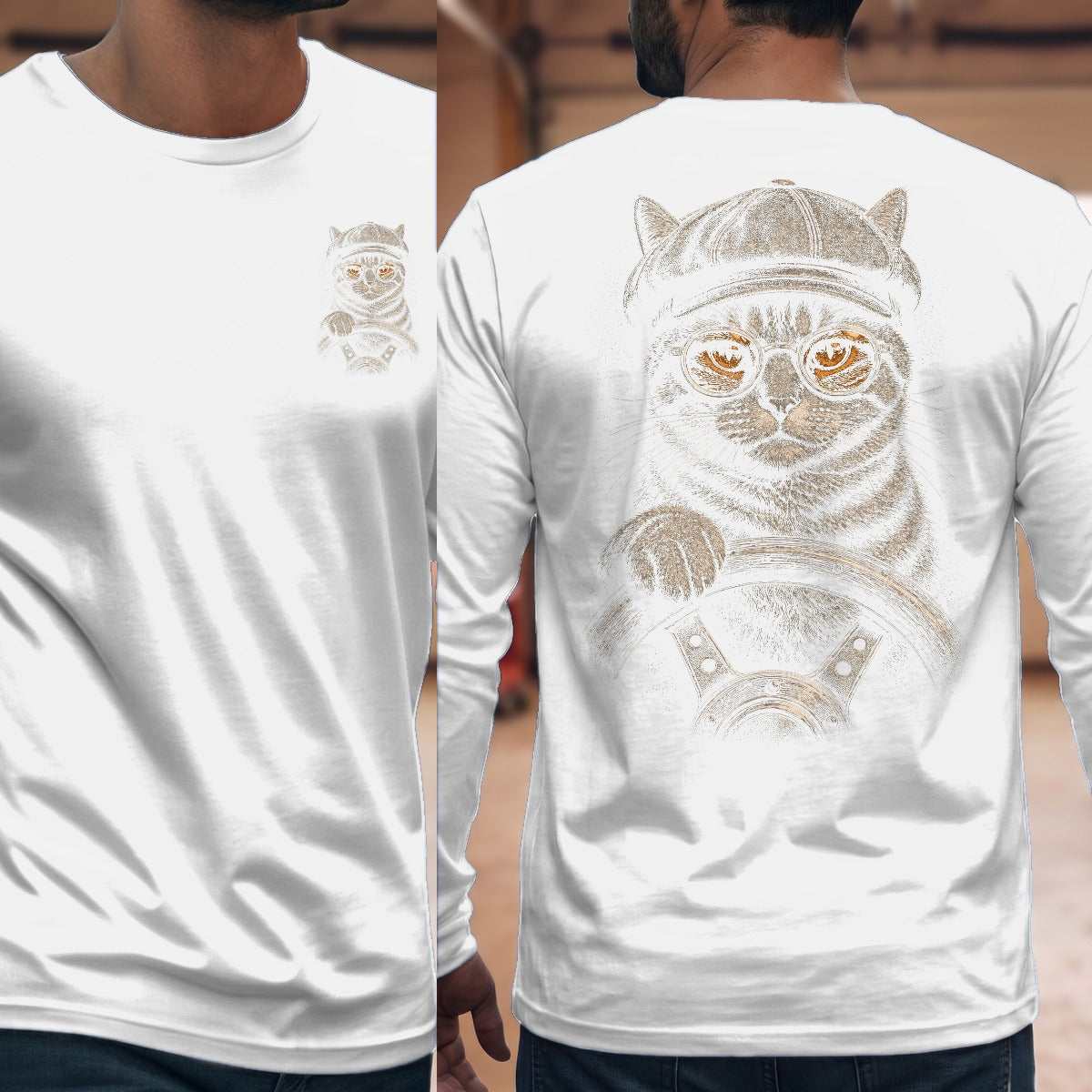White | Front & Back