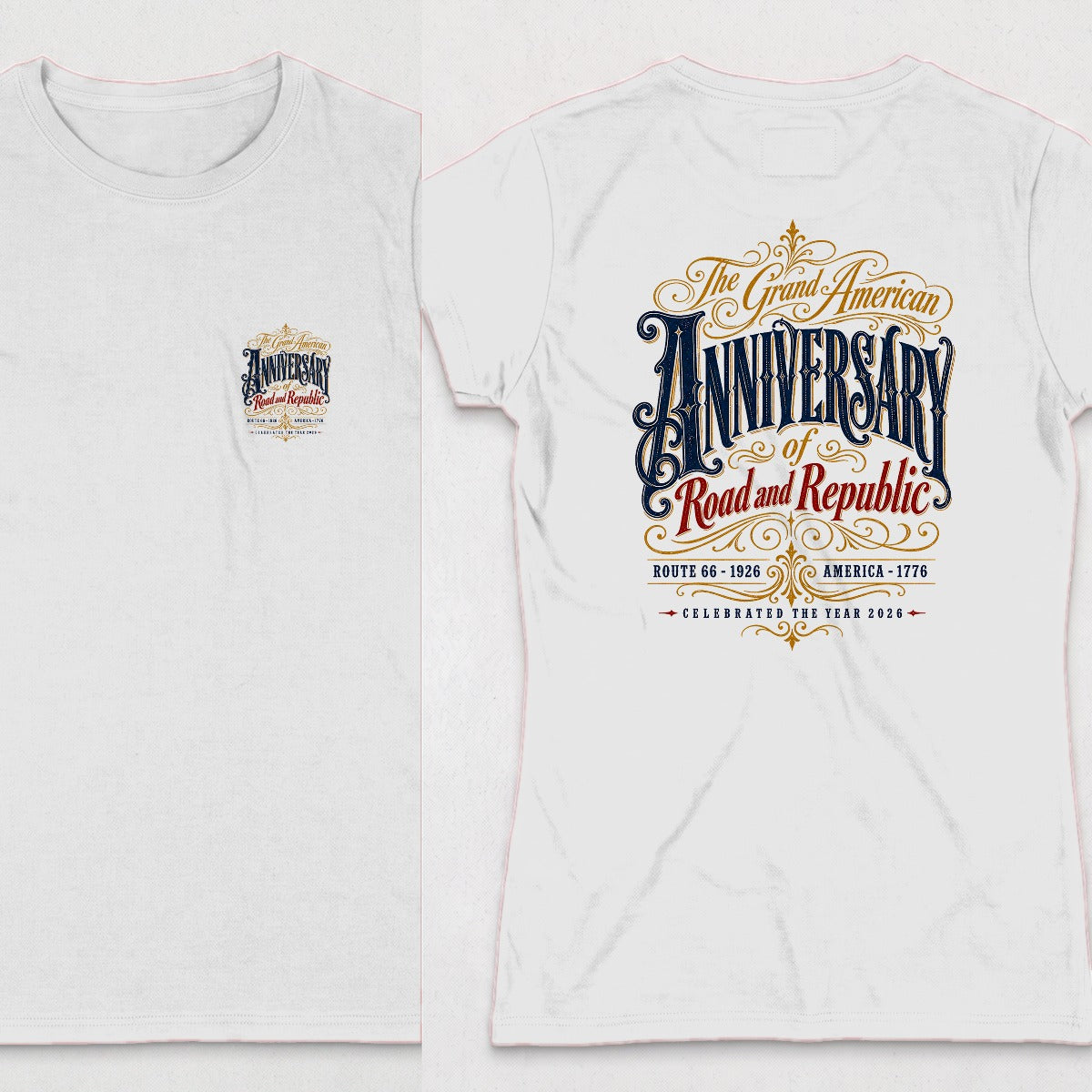 White | Front & Back