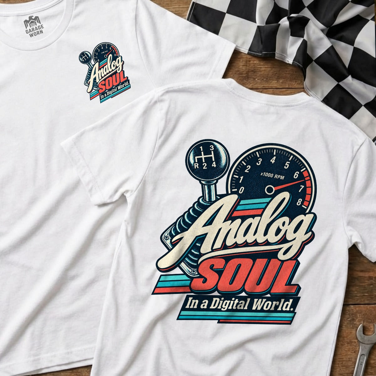 White | Front & Back