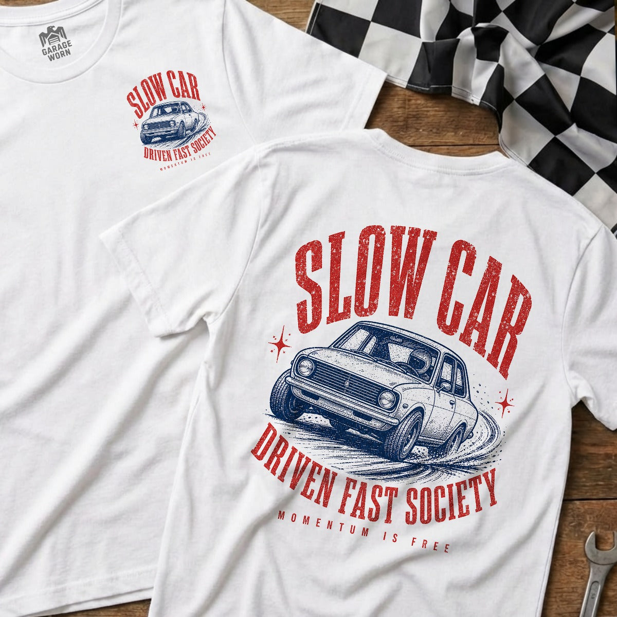 White | Front & Back