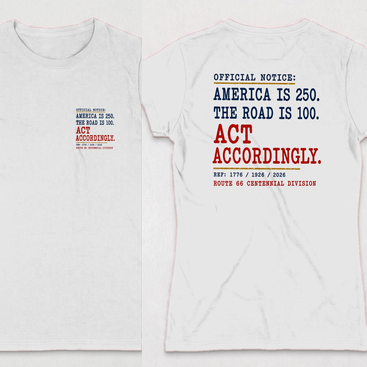 White | Front & Back
