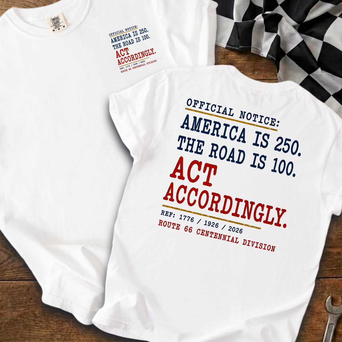 White | Front & Back