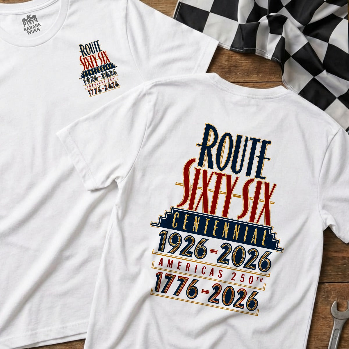 White | Front & Back