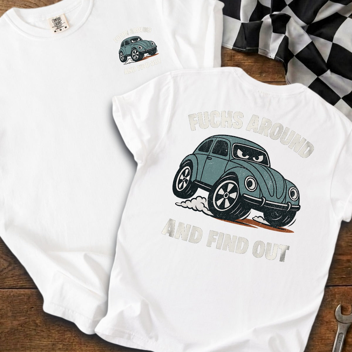 White | Front & Back