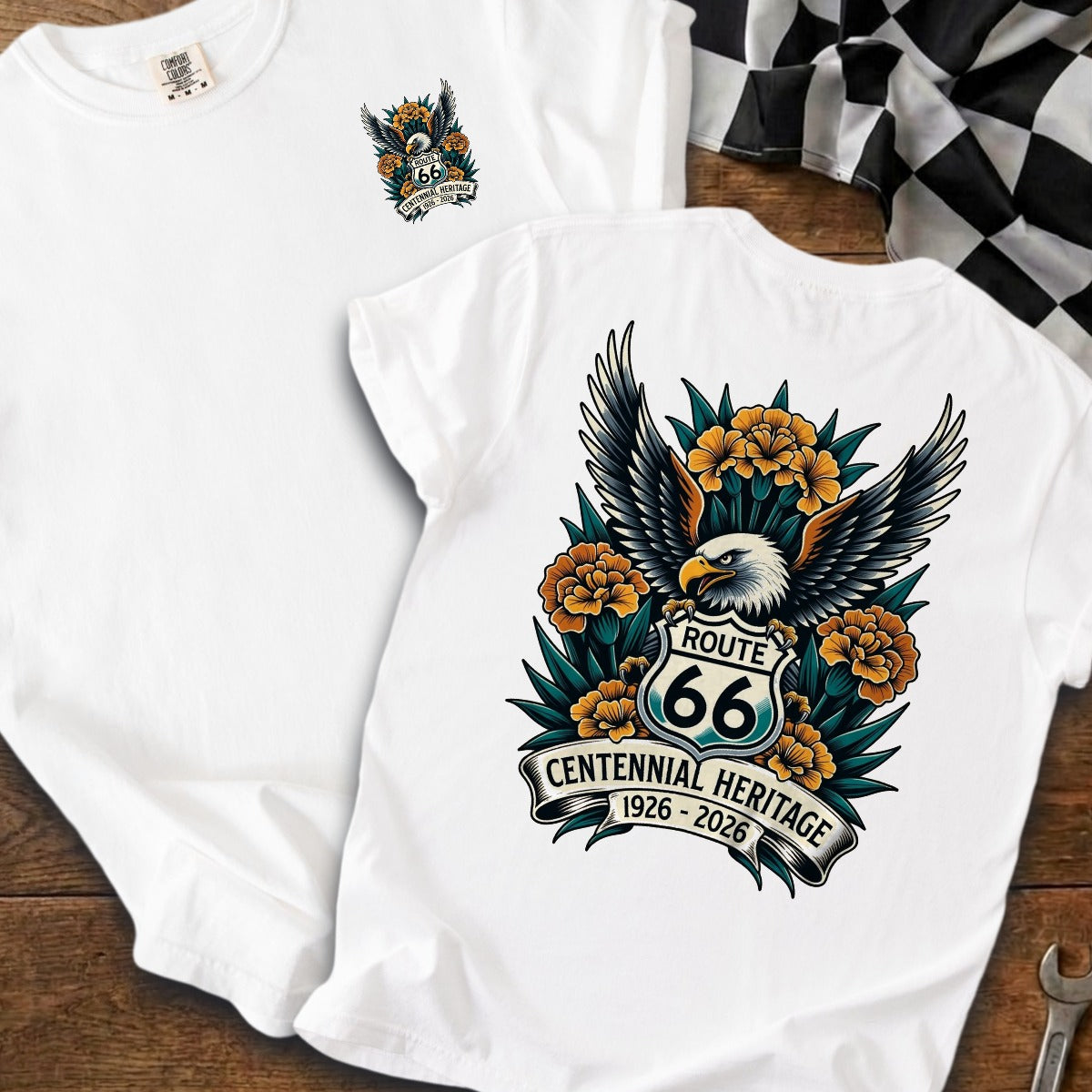 White | Front & Back