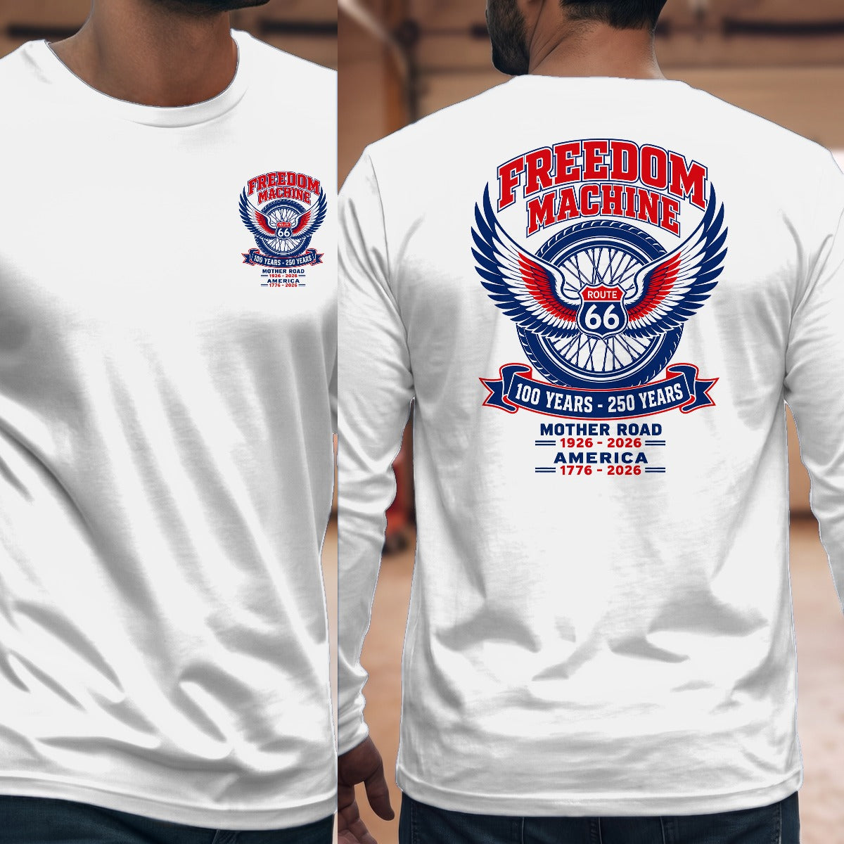 White | Left Chest + Back (refreshed)