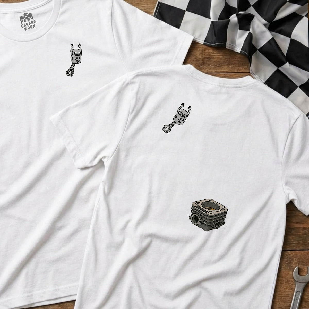 White | Left Chest + Back (refreshed)