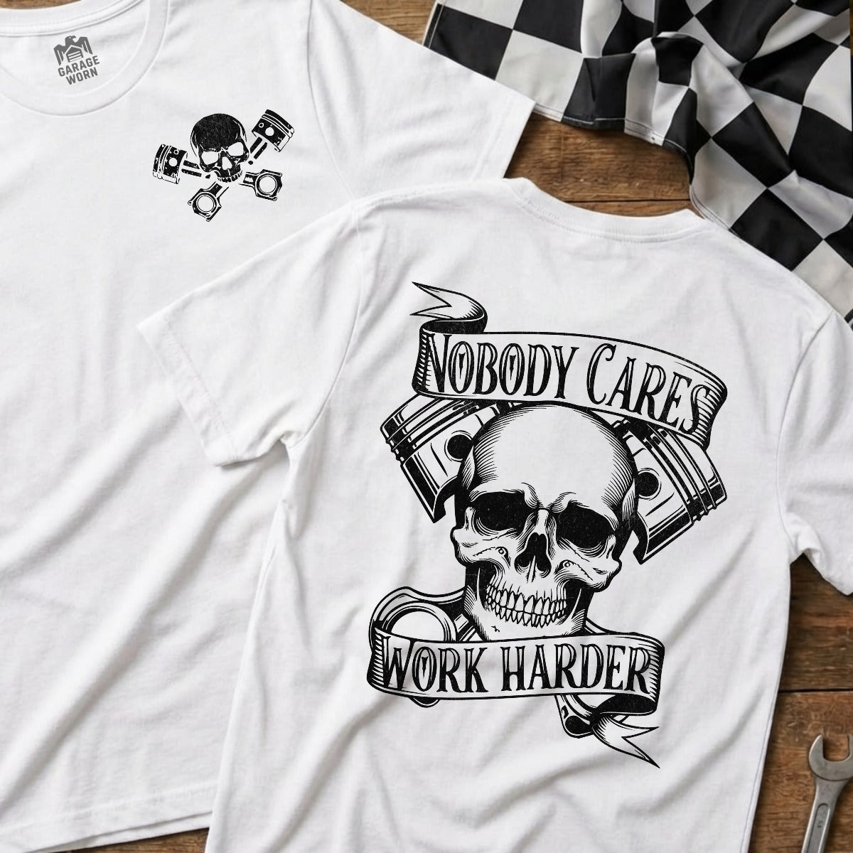 White | Left Chest + Back (refreshed)
