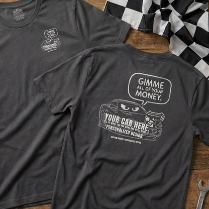 Charcoal | Left Chest + Back