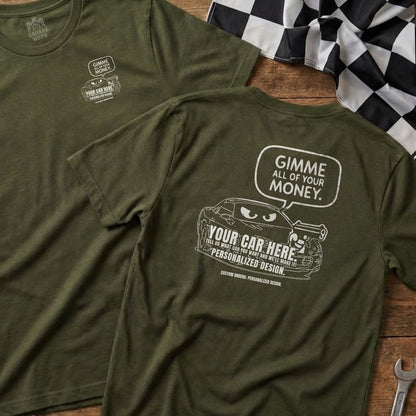 Military Green | Left Chest + Back